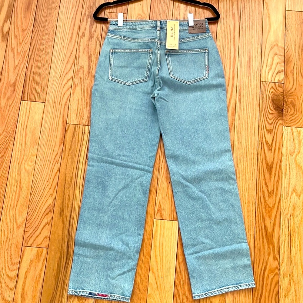 NWT Scotch & Soda The Sky Straight Fit Jeans size 26/32